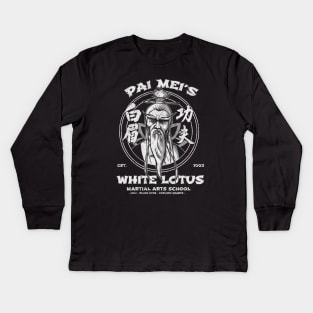 White Lotus Kids Long Sleeve T-Shirt